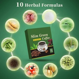 18 pièces/boîte, <span class=keywords><strong>shake</strong></span> au café vert biologique naturel de qualité supérieure, sûr, <span class=keywords><strong>pour</strong></span> la perte de poids chez les adultes, amélioration de la densité osseuse - Product Image 2
