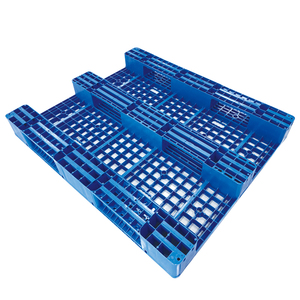 Tugas Berat 1200x1000mm Dek <span class=keywords><strong>Jala</strong></span> Biru Bahan PP Palet Eropa Masuk 4 Arah Ramah Lingkungan Untuk Pengunaan Pengemasan Logistik - Product Image 3