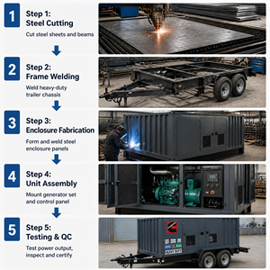 Generador Diésel Cummins Super Silencioso de 500KVA 400KW 50HZ/60HZ para Granjas, Obras de Construcción, Grupos Electrógenos de Respaldo, Plantas Eléctricas - Product Image 6