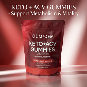 Wholesale Keto <b>Diet</b> ACV <b>Gummies</b> for Weight Management and Vitality Support OEM ODM Private Label Service Factory - Product Image 1