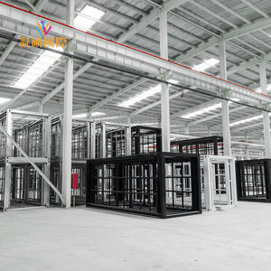 Casas Prefabricadas Modulares de Madera Plegables y Portátiles de 40 Pies, 4 Casas Pequeñas, 2 Cabañas de Madera, Kits de Lujo Modernos de 3 Dormitorios - Product Image 3