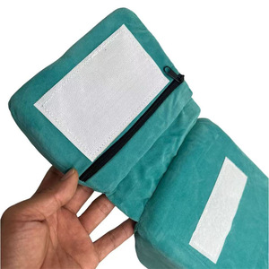 Coussin d'immobilisation de la tête Jia Hui Kang en tissu de coton vert, soutien du cou pour les personnes âgées - Product Image 5