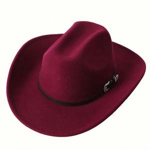 Sombrero de Vaquero Occidental con Plumas para Mujer, Venta al por Mayor, Nuevo Estilo 2022, Texas, para Adultos, Viajes, Aire Libre, Casual, Cuatro Estaciones - Product Image 5