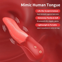Vibrateur Lèche-Langue Doux Marque TMM, Stimulateur Clitoridien Point G, Jouet Sexuel Adulte Puissant à Mouvement Oscillant pour Femme - Vente en Gros