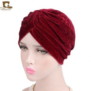 GTOP Vente en gros – Bonnets de nuit/chémos doux et confortables pour femmes, avec logo personnalisé, style turban africain torsadé - Product Image 6