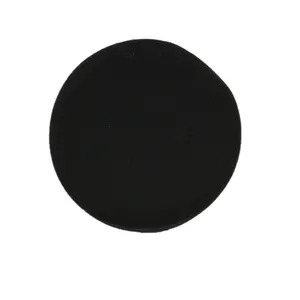 black color round shape car wash cleaning sponge