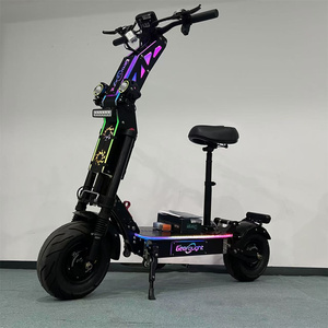Trottinette électrique pliable pour adulte, contrôle par application, autonomie 50-60 miles, batterie lithium 72V 35AH, déverrouillage NFC, stock USA - Product Image 6