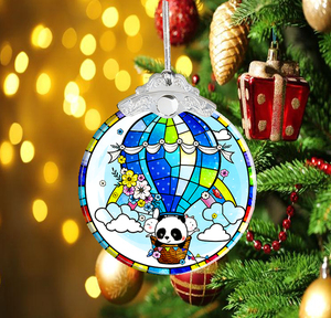 Adorno Colgante de Cristal Personalizable con Impresión UV, Pulido, Ecológico, para Decoración Navideña del Hogar, en Forma de Corazón y Otras Formas, Artesanía en Cristal - Product Image 5