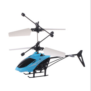 Hélicoptère jouet télécommandé en plastique à induction avec fonction de charge rapide - Modèle couleur 022 - Product Image 5