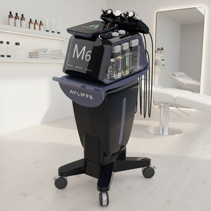 Máquina Facial 6 en 1 para Rejuvenecimiento de la Piel, Peeling Acuático, Dermoabrasión, Microdermoabrasión, Oxígeno Facial para el Hogar - Product Image 1