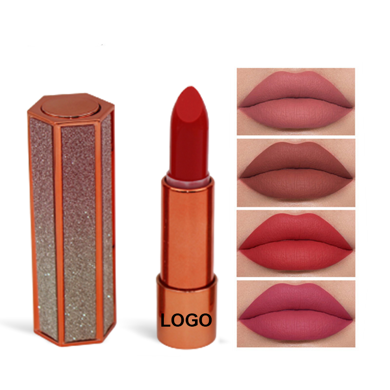 Оптовая продажа, косметика для губ, увлажняющая матовая губная помада, индивидуальная долговечная водостойкая губная помада на 24 часа, фирменная торговая марка