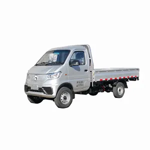 2024 Ev Auto Elektrisch Bedrijfsvoertuig Kama Ruiteng Ev Elektrische Mini Trucks 210Km 1.5T Eenzits Flatbed Pick-Up Truck