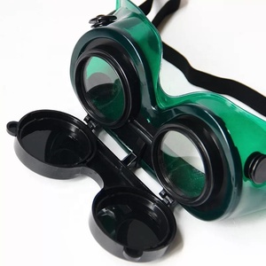 Masa de ventas soldadura <span class=keywords><strong>gafas</strong></span> anti-deslumbramiento anti-polvo splash <span class=keywords><strong>soldador</strong></span> especial plegable de doble lente de las <span class=keywords><strong>gafas</strong></span> - Product Image 2