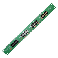 Panneau Poe actif AT-16-48v120w 802.3af/at Injecteur Poe conforme pour appareils 16 Gigabit avec alimentation 48v 120 Watts