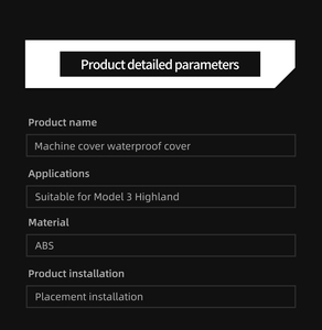 Pour <span class=keywords><strong>Tesla</strong></span> modèle <span class=keywords><strong>3</strong></span> Highland capot de coffre avant dispositif de guidage de l'eau bouchon Anti colmatage filtration des débris housse de protection 2024 2 pièces - Product Image 6