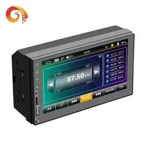 Radio de coche 2DIN con llamadas y reproductor de música MP5 compatible con menú Multi-idioma