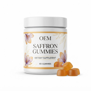 Gomitas de Extracto de Azafrán OEM ODM 60mg 60 Unidades Proveedor de Marca Privada al por Mayor - Product Image 1
