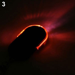 ワイヤレスLEDライトキーファインダー、紛失防止アラームホイッスル音付きプラスチックキーホルダー、ジュエリーロケーター、ラクトパカブカイキーホルダー - Product Image 4