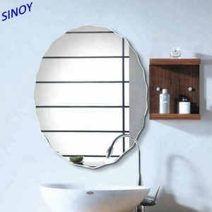 Miroir de salle de bain moderne en argent, verre incassable de 2 à 6 mm, miroir mural, fabricant de verre - Product Image 3