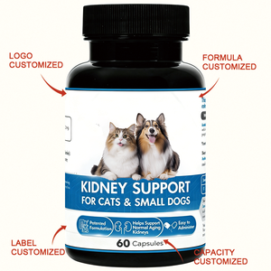 Formule rénale brevetée avancée pour chats et petits chiens – 60 capsules pour soutenir la fonction rénale normale à l'âge avancé - Product Image 2