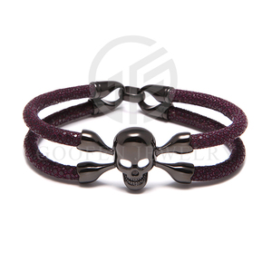 Bán Phổ Biến Chất Liệu Da Mới <span class=keywords><strong>Sting</strong></span> Ray Bracelet Với 5Mm Red <span class=keywords><strong>Stingray</strong></span> - Product Image 6