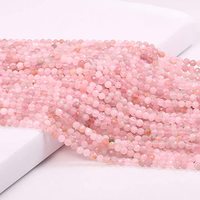 Bracelets de perles en pierre naturelle à facettes de 4mm, Bracelet de perles rondes à facettes, bijoux d'énergie en cristal pour femmes et hommes, cadeaux