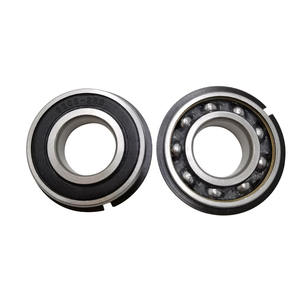 Roulement à billes à gorge profonde en acier <span class=keywords><strong>6205NR</strong></span> 6205 avec rainure pour anneau de retenue - Product Image 1