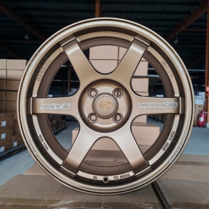 Nhà sản xuất bán 4x100 4x108 4x114.3 5x100 5x108 5x114.3 5x112 5x120 15 16 17 18 19 20 inch Hợp Kim Bánh xe trung tâm cho xe ô tô chở khách - Product Image 1