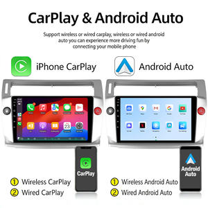Lecteur DVD de voiture Jiawell 9 pouces avec prise en charge 4G, fonction 360, Carplay, DSP, WiFi intégré, Bluetooth pour <span class=keywords><strong>Citroën</strong></span> C4 C-Triomphe C-Quatre 2004-2009 - Product Image 5