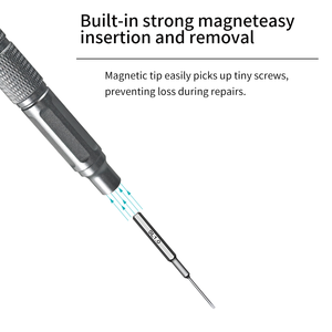 22 in 1 <b>Screwdriver</b> <b>Set</b>, H4 (4mm) Hex Shank <b>Bits</b>, Built-in Magnet Handle, Portable Repair Tool Kit for Electronics - Product Image 4