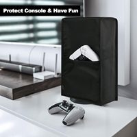 Housse anti-poussière, protection anti-rayures et imperméable pour console PS5 - Étui de protection pour console PS5 édition numérique et disque