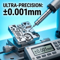 Service d'usinage CNC de précision : fraisage, tournage, brochage, électroérosion à fil pour l'usinage de prototypes à faible volume en aluminium et acier inoxydable
