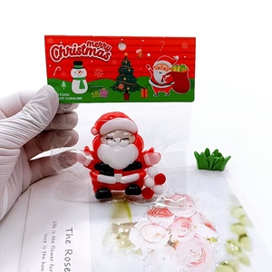 Jouet de compression TPR de Noël unisexe, jouet anti-stress Père Noël, jouet souple Taba, cadeau de Noël en forme de renne, vente chaude - Product Image 3