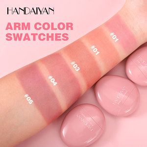 HANDAIYAN Pebble Pocket Blush Cream Tint <strong>Stick</strong> 5 Colors <strong>Blusher</strong> for Lip Cheek - Product Image 5