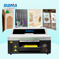 Impresora UV de cama plana de 330x600mm, inyección de tinta directa en la caja del teléfono, bolígrafos de vidrio, tablero de aluminio y Metal, máquina de escritorio de granito