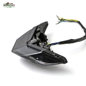 Apto para <span class=keywords><strong>Kawasaki</strong></span> <span class=keywords><strong>Ninja</strong></span> 300 <span class=keywords><strong>250</strong></span> Z250 Z300 Ninja250 300, luz trasera LED para motocicleta, intermitentes de luz trasera <span class=keywords><strong>2013</strong></span> - 2018 - Product Image 3