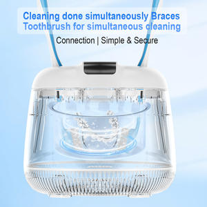 Nettoyeur à ultrasons <span class=keywords><strong>portable</strong></span> multifonctionnel alimenté par batterie pour l'extérieur, 48KHz, 150ml, hôpitaux dentaires, OEM/ODM - Product Image 3