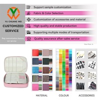 Pochette de voyage légère 300g personnalisable avec logo OEM, compartiments ajustables, antichoc, pour souris, chargeur et câbles