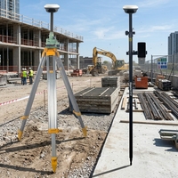 Récepteur GNSS de haute précision RTK Base et Rover pour la topographie de chantier GPS GLONASS Galileo QZSS SBAS