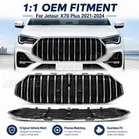 Calandre avant pour X70 PLUS, style OEM, calandre de remplacement pour JETOUR X70 PLUS 2021-2024, accessoires auto