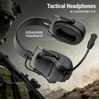 Casque de communication réseau OEM Full-Duplex à oreillettes en maille, Bluetooth 5.5, suppression du bruit ENC, étanche, anti-feu, personnalisé pour les équipes minières de charbon