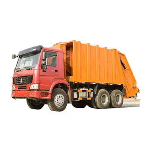 Sinotruk Howo 6x4 15m3 3 ton Solid Waste collection management sanitation garbage compactor waste disposal truck