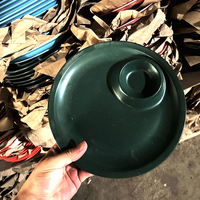 Assiettes de service en céramique émaillée mate colorées, forme irrégulière, vente en gros
