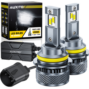 หลอดไฟหน้ารถยนต์ AUXITO X5 9007 6500K 9V 30V สีขาว 7200lm 80W 1:1 LED - Product Image 1