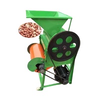 Bon prix, petite décortiqueuse de cacahuètes pour usage domestique, petite ferme, 100 kg/heure, décortiqueuse de cacahuètes, machine à décortiquer les cacahuètes, machine à peler les cacahuètes