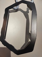 Support de modification de boîte latérale universel en alliage d'aluminium pour moto