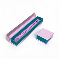 Scatola per Gioielli Magnetica Premium Personalizzata, Ecologica, Fatta a Mano, con Coperchio Angolato, Design Flip-Top, Fodera in Spugna Bianca, Portatile e Riutilizzabile
