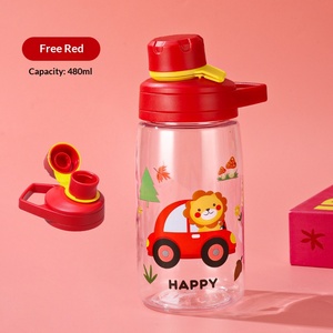 Customized Children's Cartoon Plastic Water <b>Cup</b>, Outdoor Portable and Sealed Leak Proof <b>Straw</b> <b>Cup</b> - Product Image 4