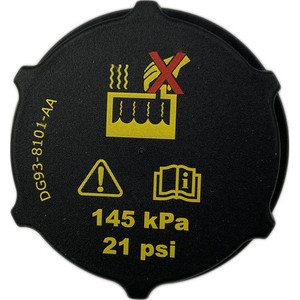 Bouchon de radiateur DG93-8101-AA 145 kPa 21 Psi pour véhicules Ford fabriqués en Autriche - Product Image 3