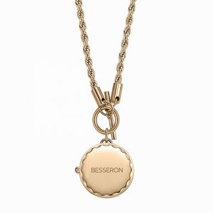 18mm Jewelry Necklaces Women <b>Watch</b> <b>Set</b> 316L Stainless Steel Fashion Cz Luxury Style Chain <b>Watches</b> Gold Gift Pocket <b>Watch</b> Chain - Product Image 2